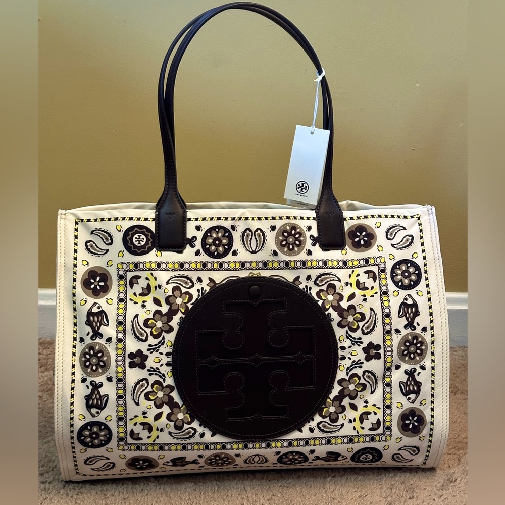 Tory Burch ELLA PRINTED TOTE bag - Brand new with tag